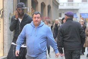 Mario Balotelli e Mino Raiola per shopping