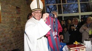 papa francesco san lorenzo de almagro
