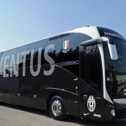 Juventus - Nuovo Pullman della Juventus Fc