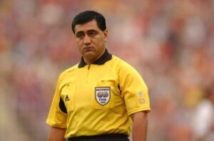 L'arbitro Byron Moreno