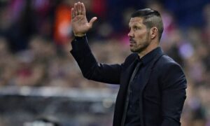 Atletico Madrid's Argentinian coach Dieg