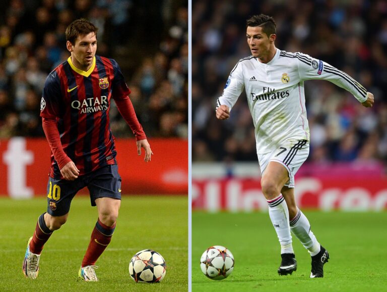 Ronaldo contro Messi