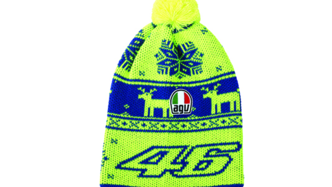 Valentino Rossi in versione invernale: il nuovo casco è con i fiocchi di  neve! [FOTO]