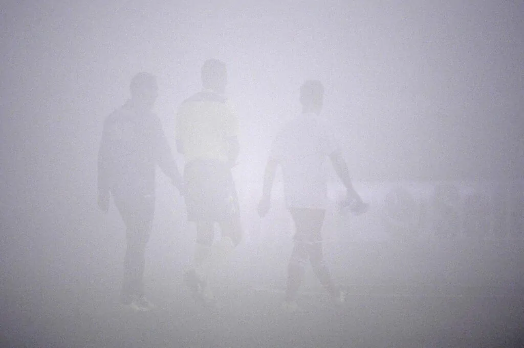 Milan nebbia