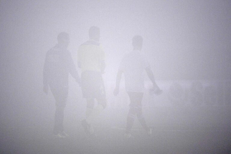 Milan nebbia