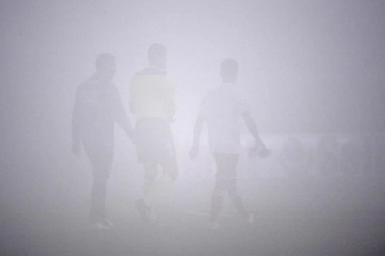Milan nebbia