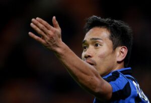 Nagatomo (Foto LaPresse) 