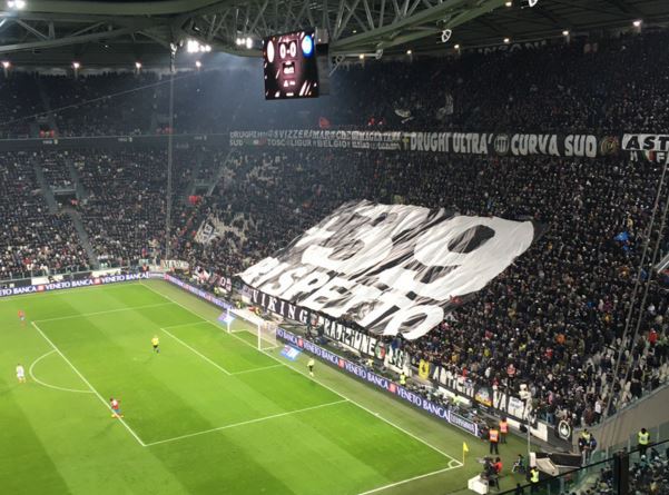 striscione heysel