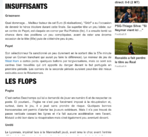Sport.fr definisce Pogba un flop