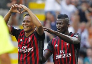 Bacca (Foto LaPresse/Spada)