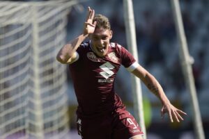 Belotti (Foto LaPresse/Fabio Ferrari)