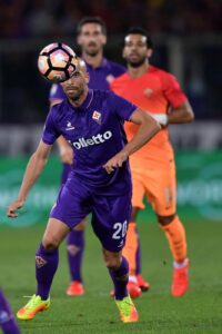 Borja Valero (Foto LaPresse/Alfredo Falcone)
