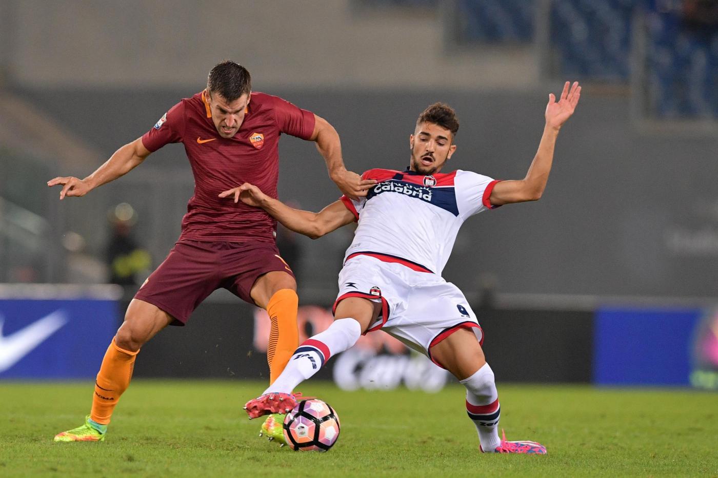 Strootman (Foto LaPresse/Alfredo Falcone)