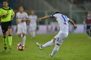 Gomez (Foto LaPresse/Fabio Urbini)