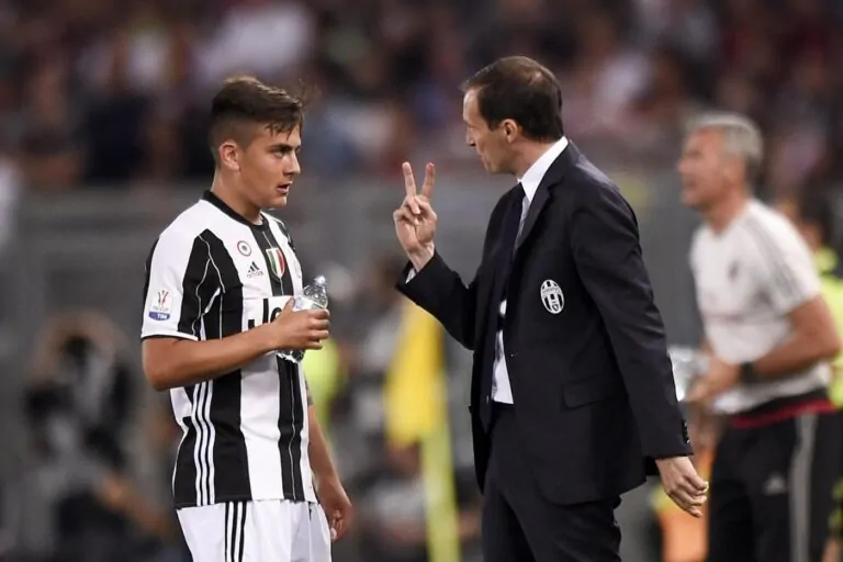 Dybala Allegri