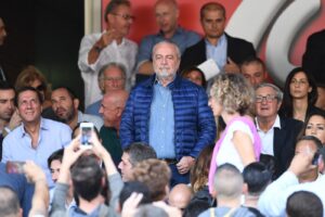 De Laurentiis (Foto LaPresse/Gerardo Cafaro)