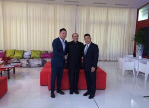 Incontro Han Li-Berlusconi