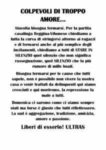 curva sud reggina