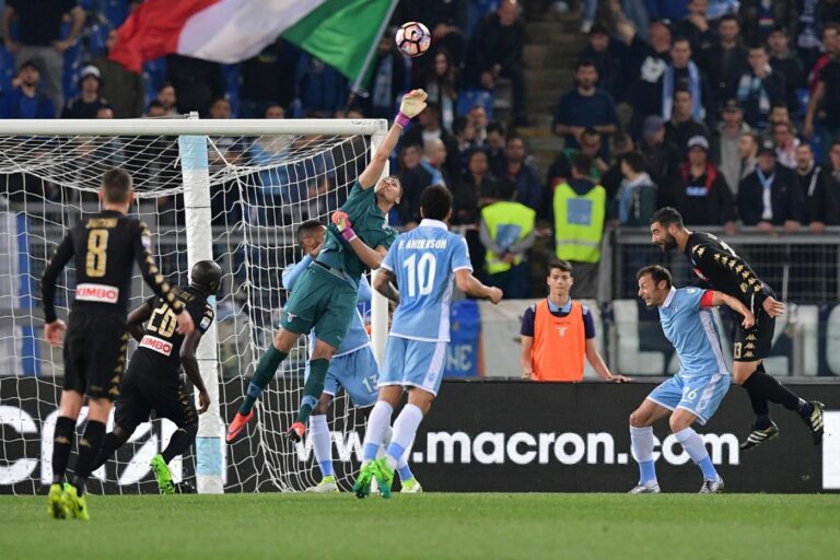 Lazio Napoli formazioni ufficiali