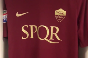 Maglietta speciale Roma