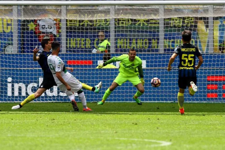 Sassuolo-Inter formazioni ufficiali