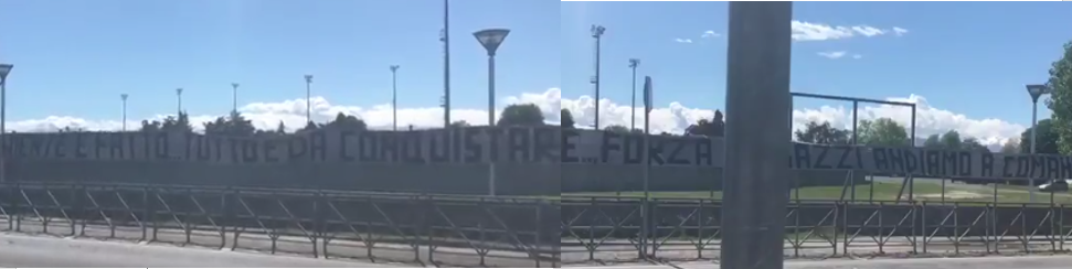 Striscione Vinovo 1