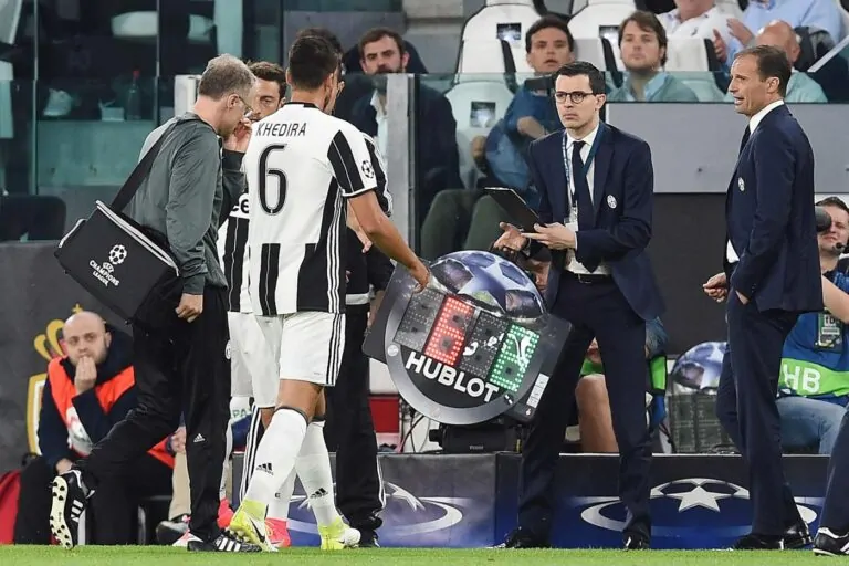 Infortunio Khedira