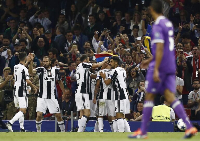 Juventus Real Madrid in chiaro