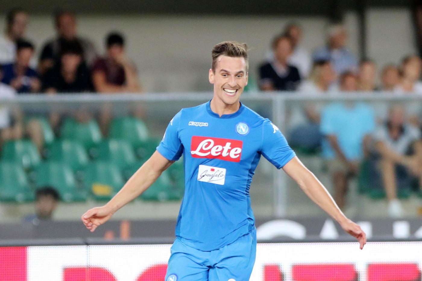 Infortunio Milik il calciatore spiega l'accaduto