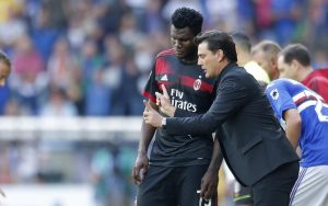 Sampdoria vs Milan - Campionato italiano di calcio Serie A TIM 2017-18