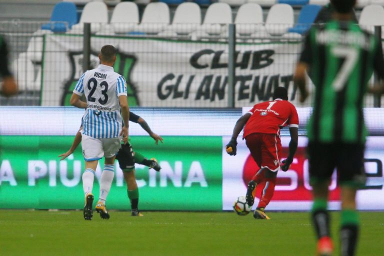 Formazioni ufficiali Sassuolo-Spal
