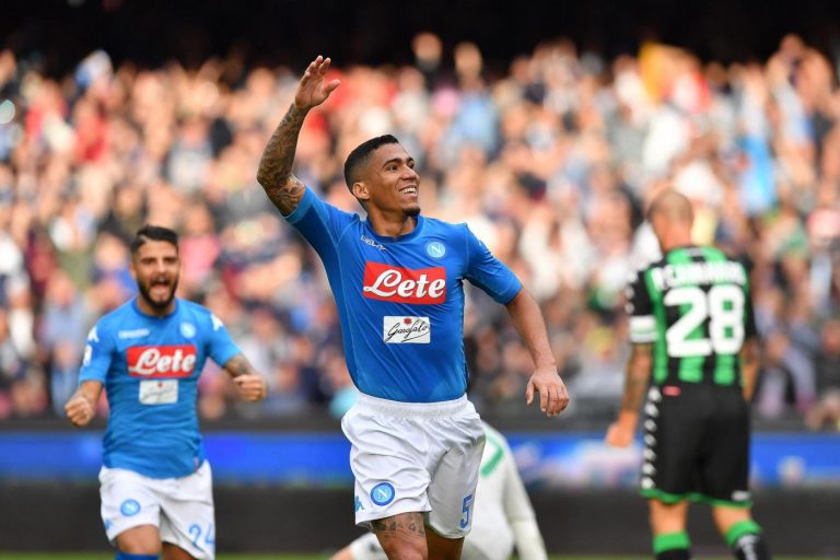 Sassuolo Napoli formazioni ufficiali