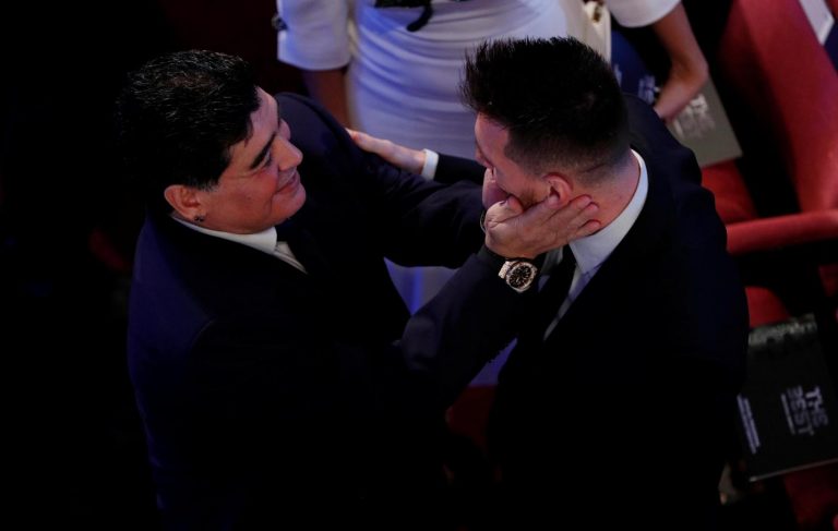 Messi Maradona