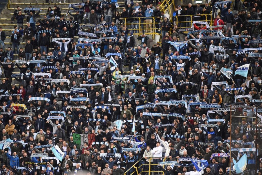 striscione ultras lazio