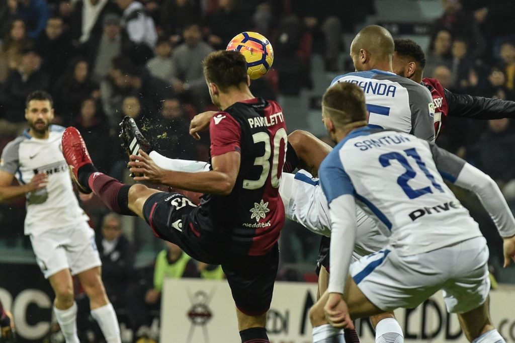 Inter Cagliari formazioni ufficiali
