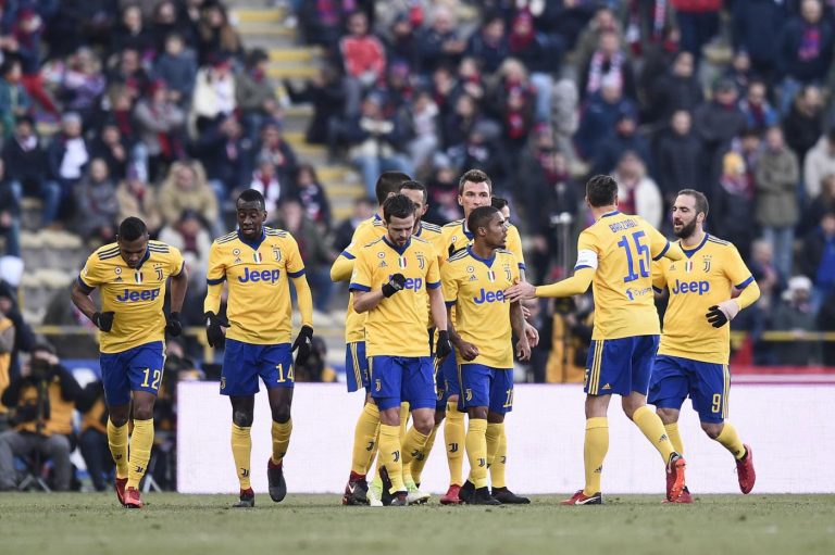 Juventus Bologna formazioni ufficiali
