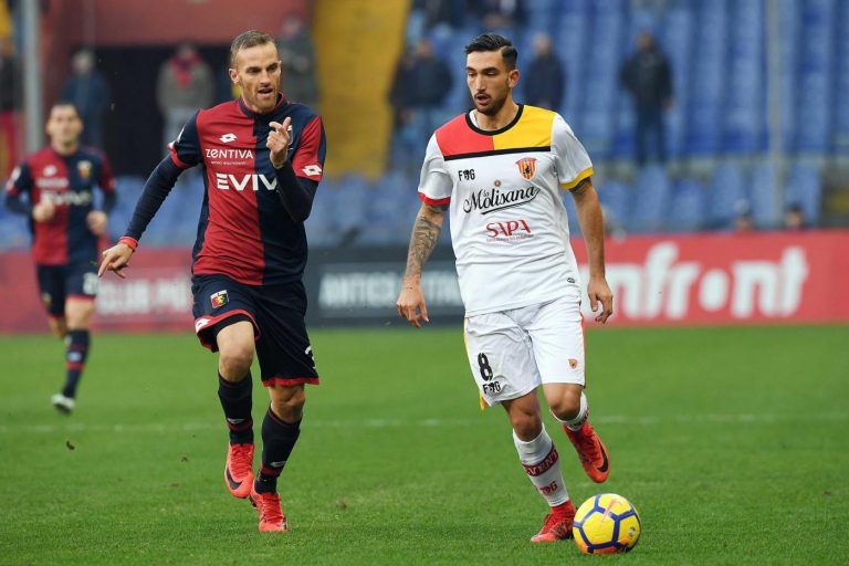 Benevento Genoa formazioni ufficiali
