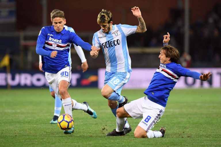 Lazio Sampdoria formazioni ufficiali