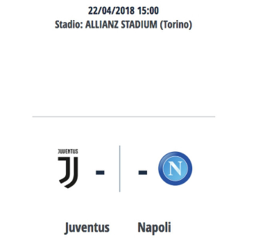 corsa scudetto