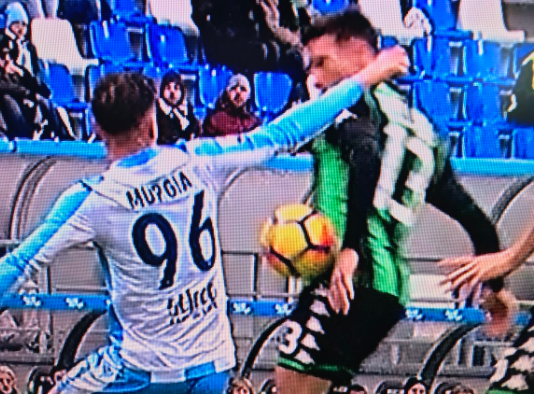 rigore Sassuolo Lazio