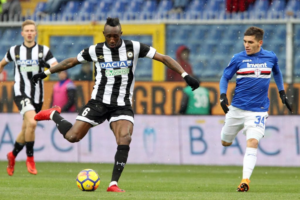 Udinese Sampdoria streaming