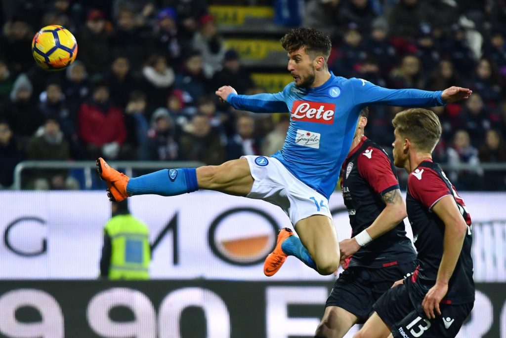 Pagelle Cagliari-Napoli