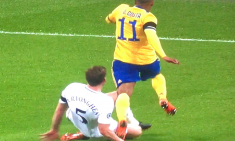 Rigore Tottenham-Juventus