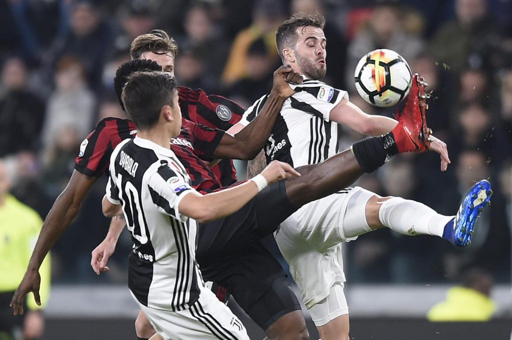 Juventus Milan formazioni ufficiali