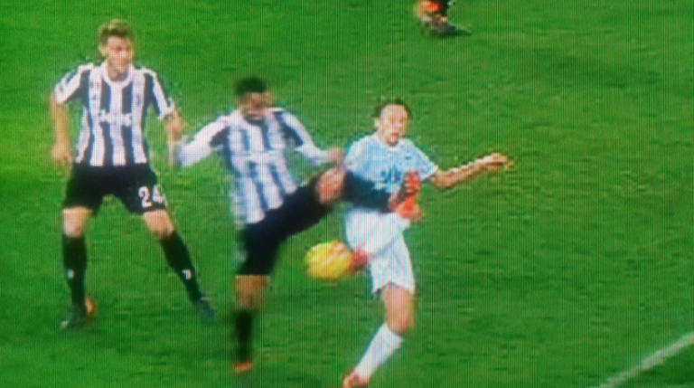 Rigore Lazio-Juve