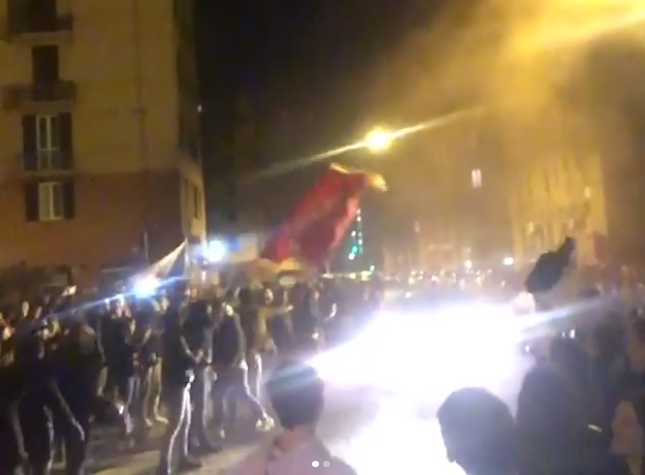 Roma tifosi