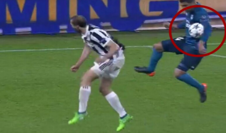 Rigore Juventus-Real Madrid