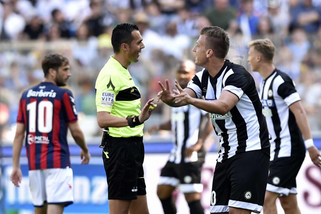 Panchina Udinese Oddo sostituto