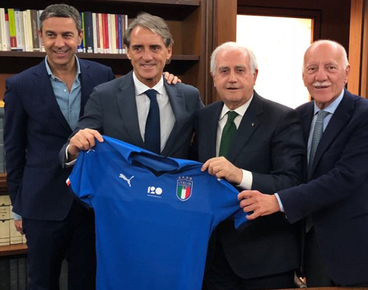 Mancini conferenza stampa