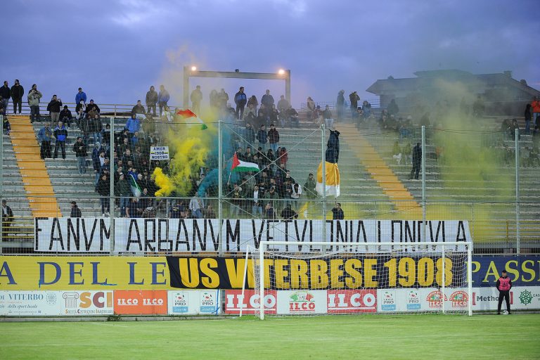 tifosi viterbese obbligo presentazione
